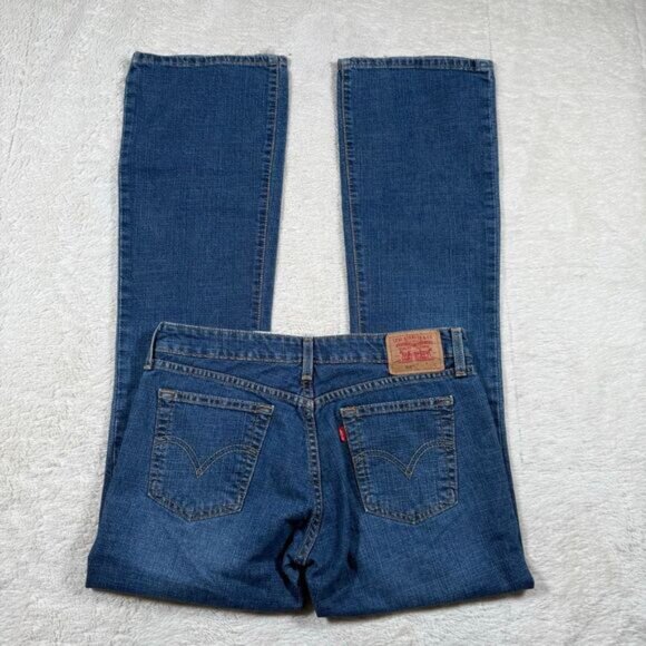 Vintage Y2K Levi’s Women’s Super Low Women’s Stetch Bootcut Denim Jeans - Picture 2 of 10